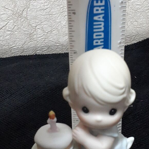 Precious Moments /Homco -First Birthday Boy & boy with sheep - Picture 8 of 9